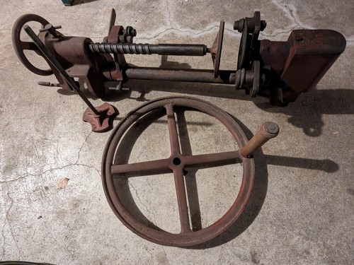 Alte dosenverschlußmaschine - dosenverschlußmaschine, /